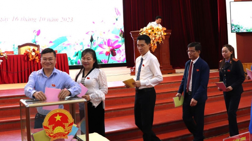 Lai Châu lấy phiếu tín nhiệm đối với người giữ chức vụ do HĐND bầu