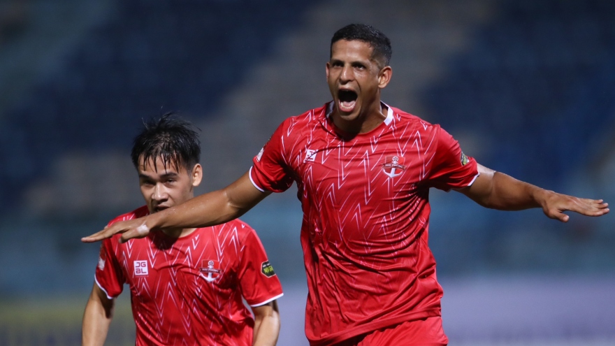 BXH Vua phá lưới V-League: Lucao dẫn đầu sau hat-trick vào lưới đội bóng cũ