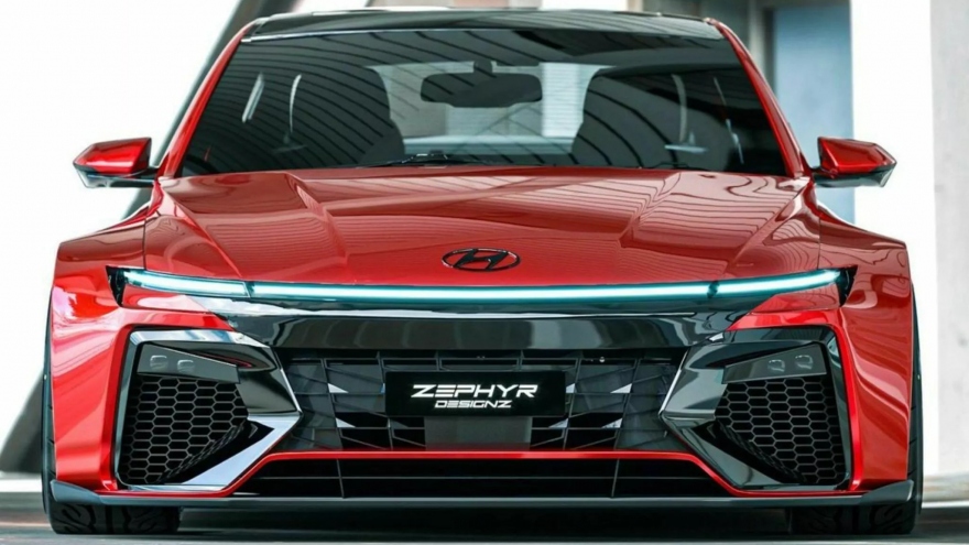 Ngắm Hyundai Accent phiên bản "độ" kỹ thuật số đầy ấn tượng