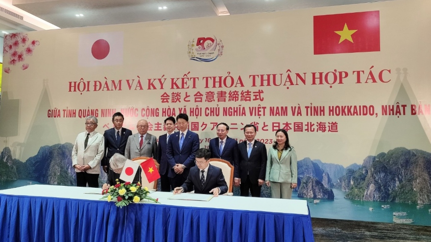 Tỉnh Quảng Ninh và tỉnh Hokkaido (Nhật Bản) ký thỏa thuận hợp tác