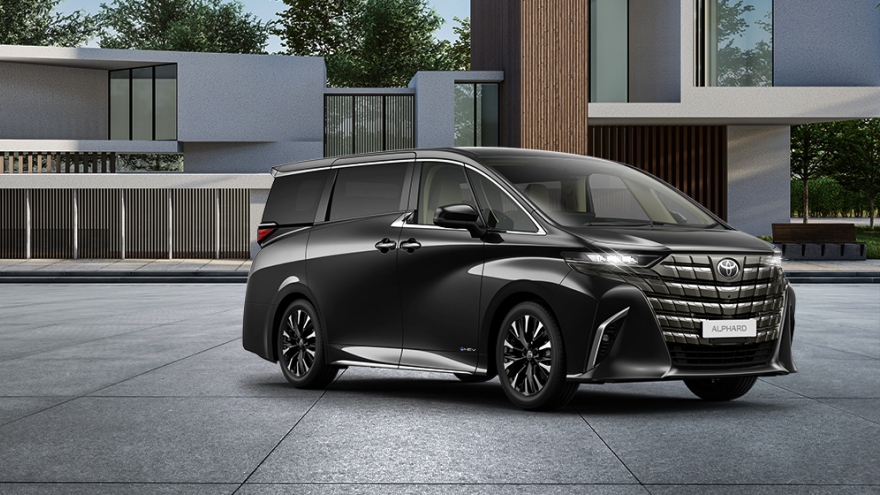 Toyota Alphard 2023 chính thức ra mắt, giá từ 4,37 tỷ đồng