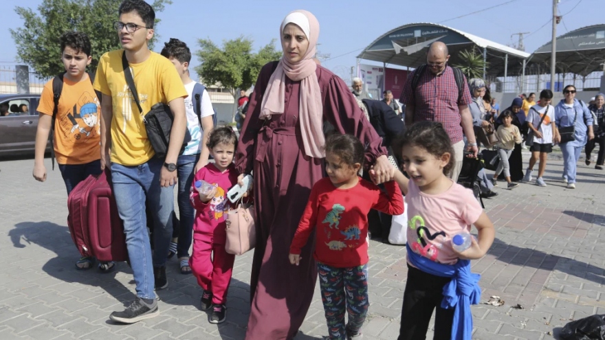 Australia xác nhận 20 công dân đã đi qua cửa khẩu Rafah