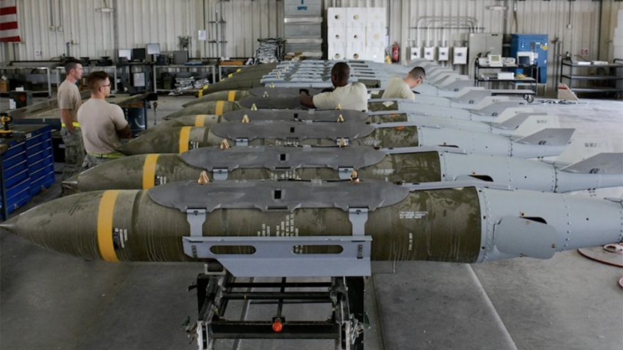 Mỹ bán cho Israel thiết bị bom dẫn đường với độ chính xác cao