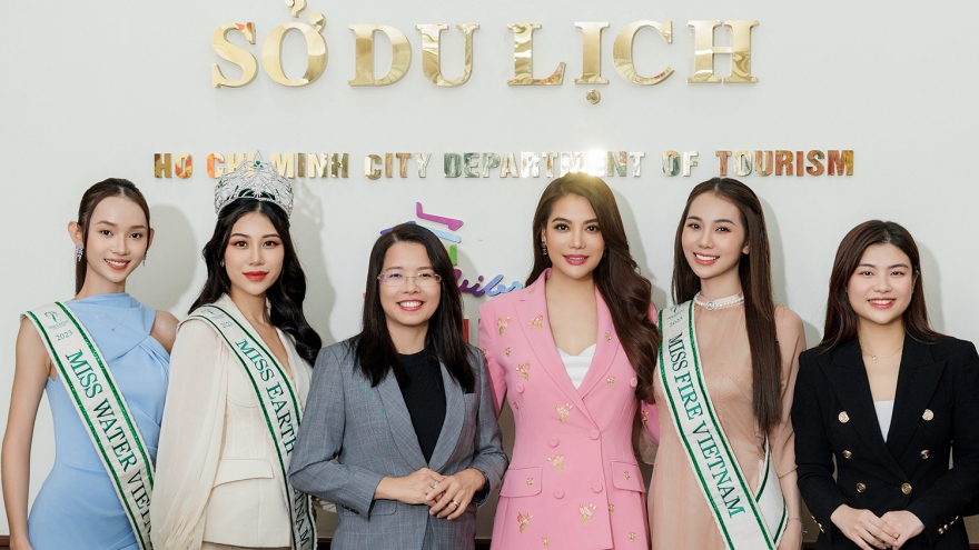 Miss Earth 2023 mong muốn góp phần quảng bá du lịch, văn hóa TP.HCM