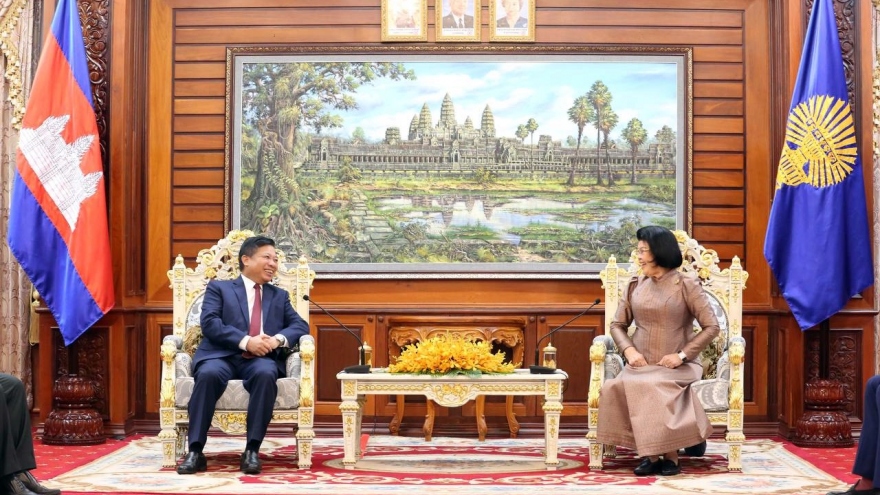 Chủ tịch Quốc hội Campuchia cảm ơn Việt Nam giúp thoát khỏi chế độ diệt chủng
