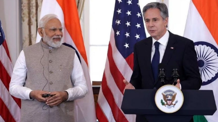 Mỹ, Ấn Độ tái khẳng định quan hệ đối tác chặt chẽ ở Ấn Độ Dương-Thái Bình Dương