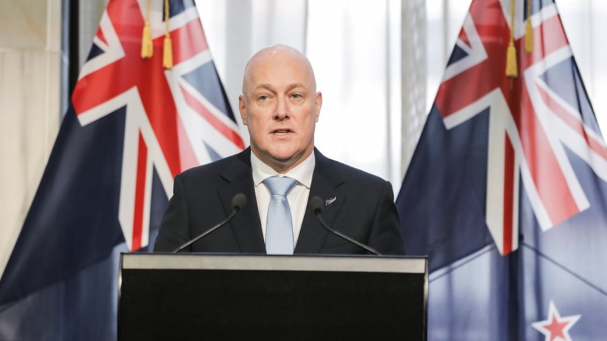 Tân Thủ tướng New Zealand tuyên thệ nhậm chức