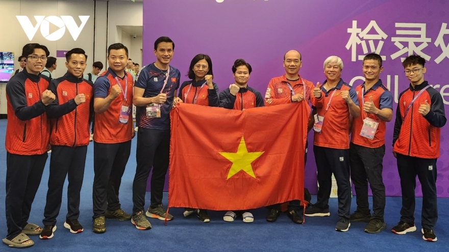 Khen thưởng đội tuyển TDDC Việt Nam tham dự ASIAD 19