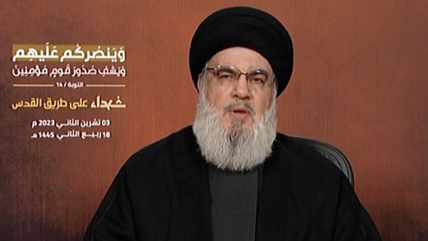 Thủ lĩnh Hezbollah tuyên bố tăng cường các cuộc tấn công vào Israel
