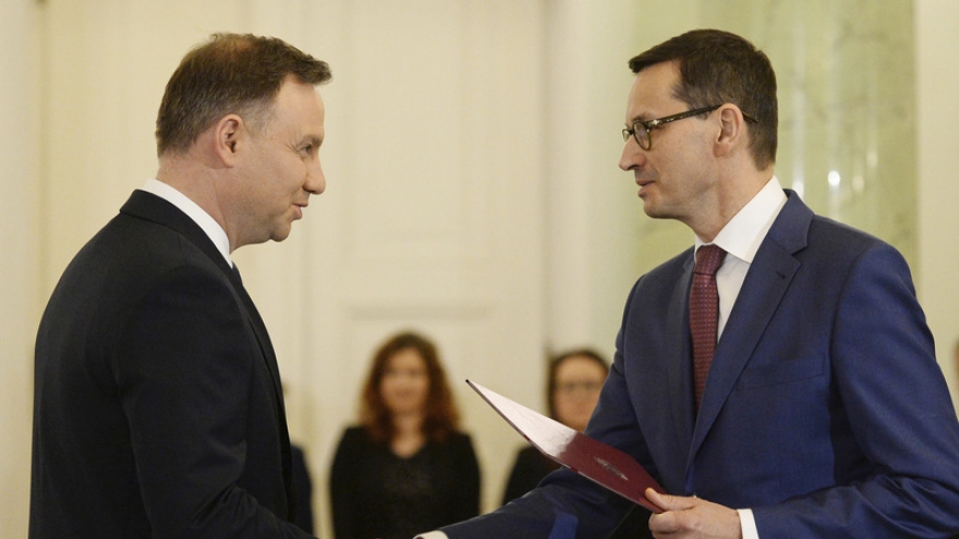 Hơn một nửa người Ba Lan không đồng tình với việc Tổng thống chọn Thủ tướng