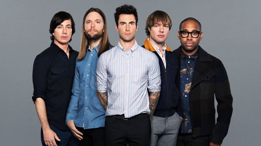 Chuyện showbiz: Maroon 5 đã có mặt tại Việt Nam