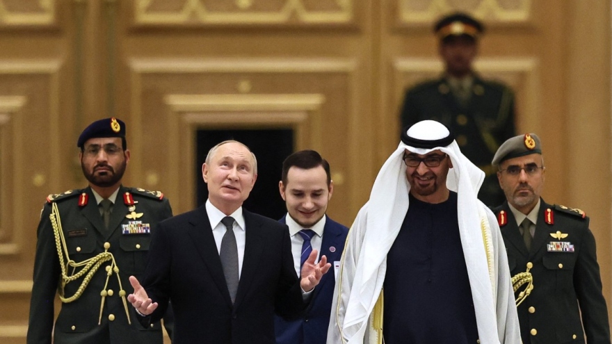 Nga tăng cường ảnh hưởng tại Trung Đông với chuyến công du của ông Putin