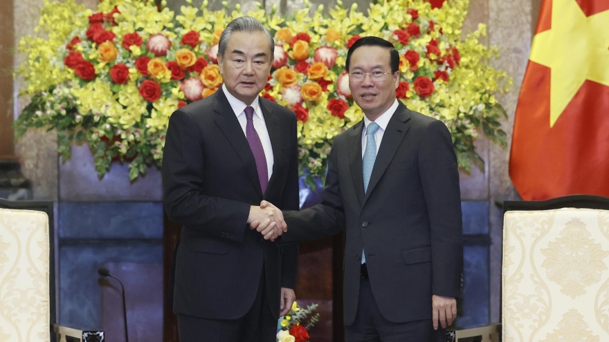 Chủ tịch nước đề nghị Việt Nam - Trung Quốc tăng cường tiếp xúc cấp cao