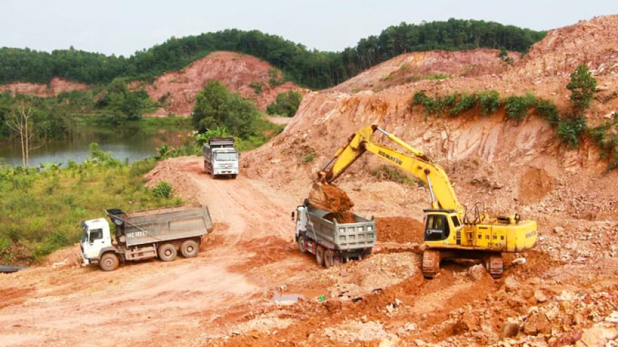 Vi phạm khai thác khoáng sản, công ty Green House Bắc Giang bị xử phạt nặng