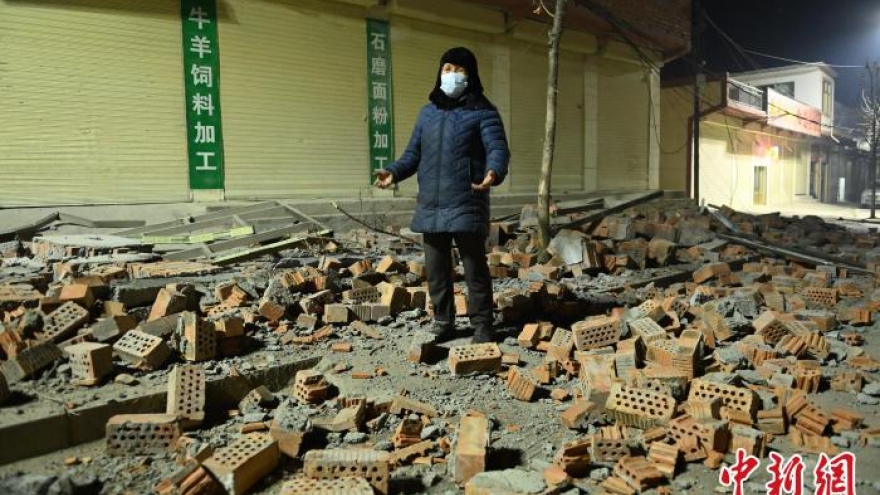 275 dư chấn xảy ra sau động đất 6,2 độ ở Cam Túc (Trung Quốc)