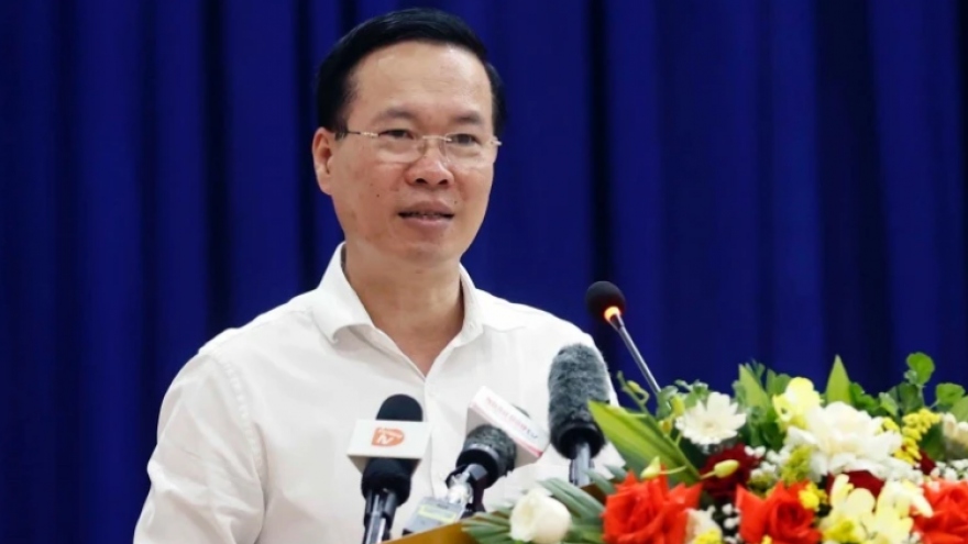 Chủ tịch nước Võ Văn Thưởng tiếp xúc cử tri Thành phố Đà Nẵng