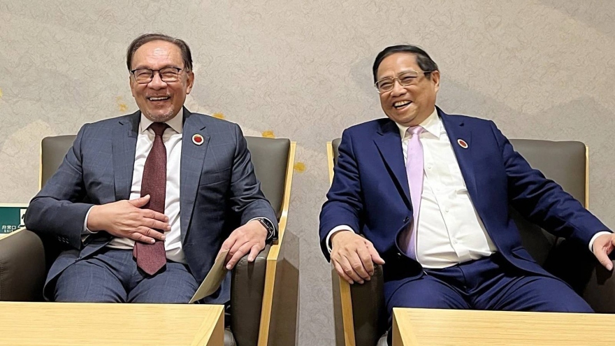 Thủ tướng Chính phủ Phạm Minh Chính gặp Thủ tướng Malaysia