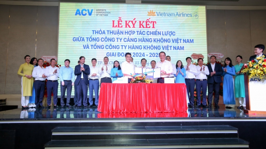Vietnam Airlines và ACV ký kết hợp tác chiến lược