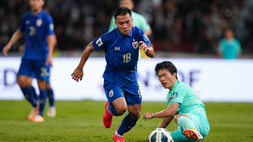 ĐT Thái Lan công bố danh sách dự VCK Asian Cup 2023: Chanathip vắng mặt