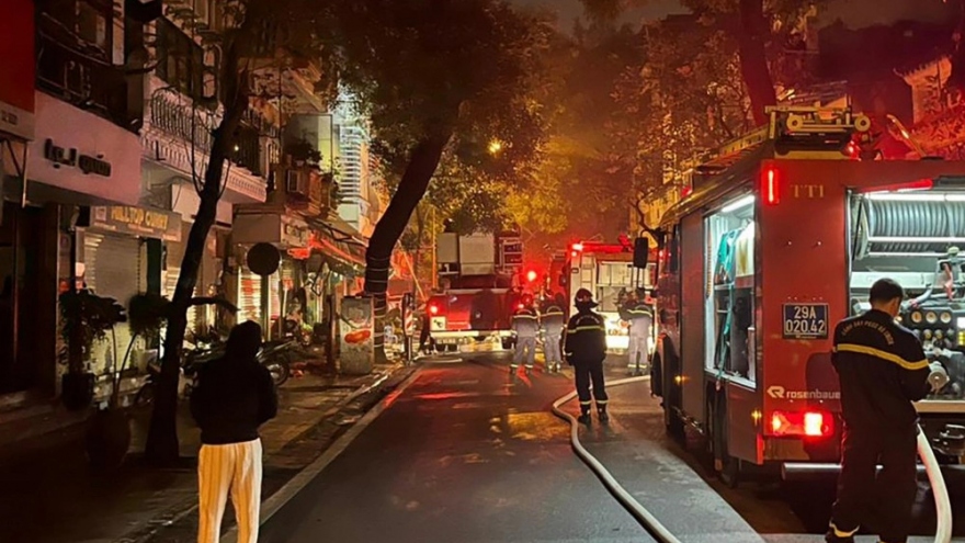 Quận Hoàn Kiếm thông tin về vụ hỏa hoạn trên phố Hàng Lược khiến 4 người tử vong