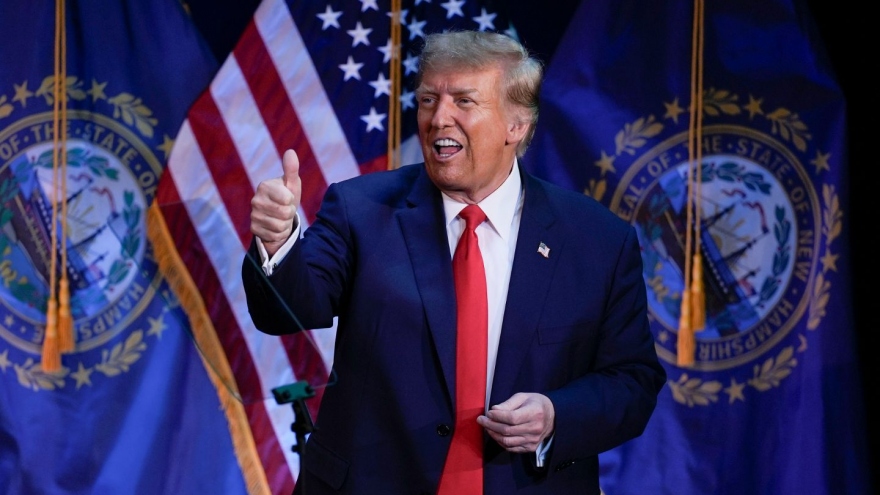 Bầu cử sơ bộ Mỹ: Ông Trump giành chiến thắng dễ dàng ở Florida