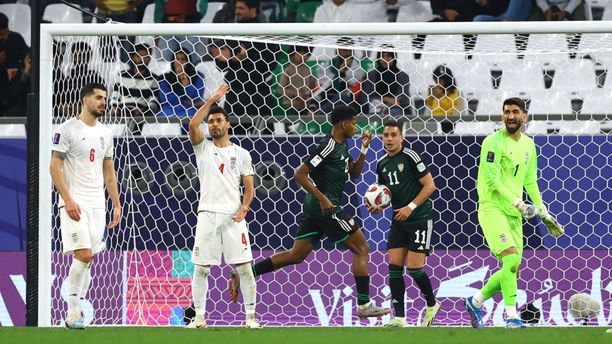 Kết quả Asian Cup 2023: UAE giành vé đi tiếp kịch tính dù thua Iran