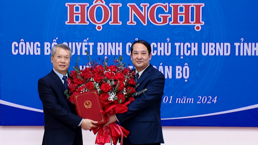 Bổ nhiệm tân Giám đốc Sở Tài nguyên và Môi trường tỉnh Ninh Bình