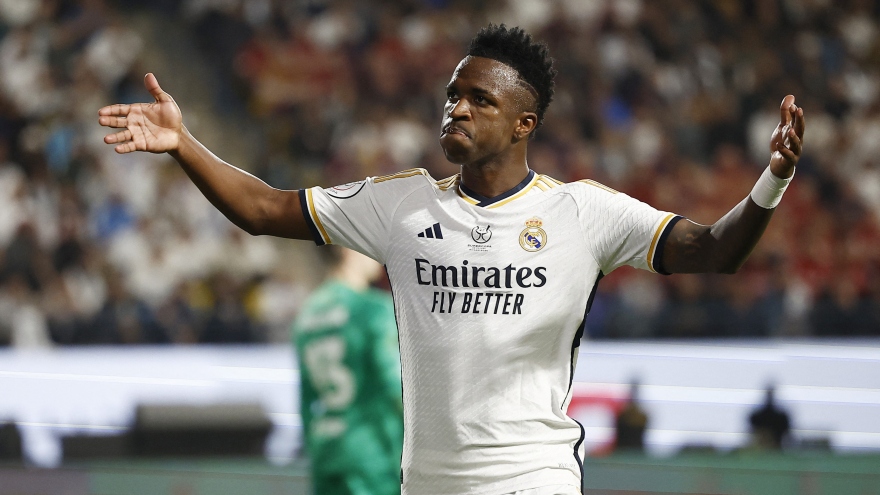 Vinicius ghi hat-trick, Real Madrid thắng “hủy diệt” Barca
