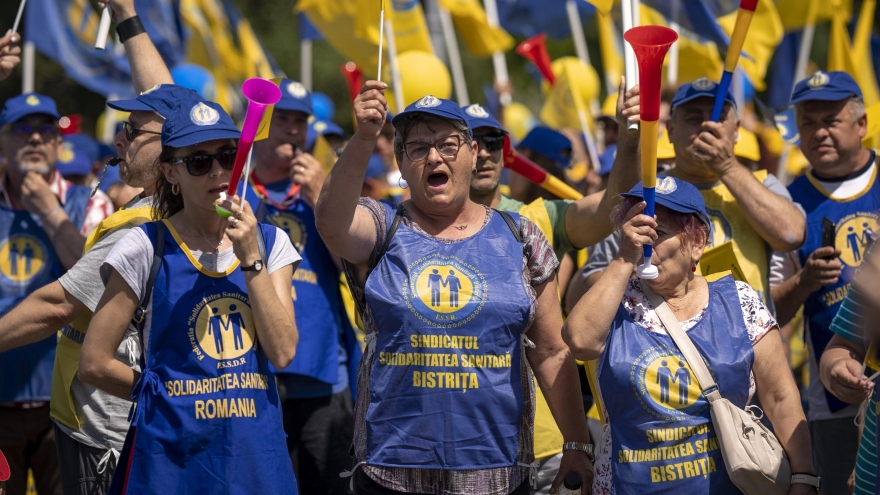 Ngành y tế Romania đe dọa tổng đình công vì lương thấp, thiếu nhân viên