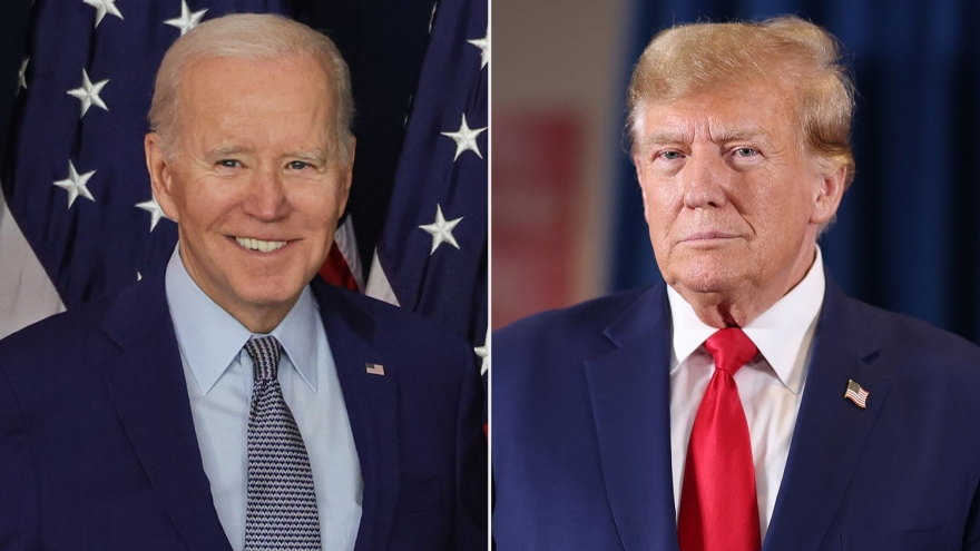 Ông Trump và ông Biden giành loạt chiến thắng trong ngày Siêu Thứ Ba