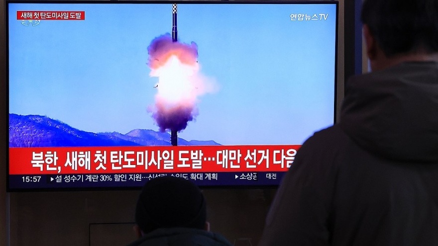 Nhật-Hàn-Mỹ chỉ trích Triều Tiên phóng tên lửa gây bất ổn khu vực