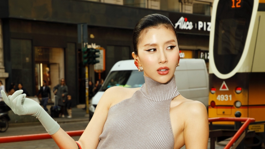 Quỳnh Anh Shyn gây ấn tượng tại Milan Fashion Week 2024
