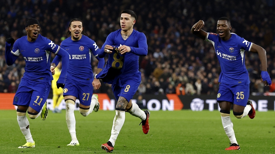 Kết quả FA Cup: Chelsea thắng thuyết phục Aston Villa ở trận đấu lại