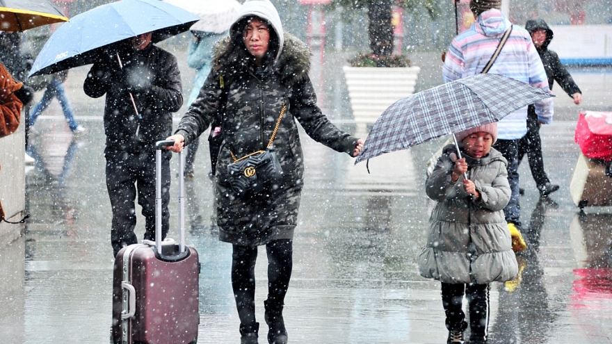 Trung Quốc đối mặt mưa, tuyết lớn nhất trong 15 năm qua
