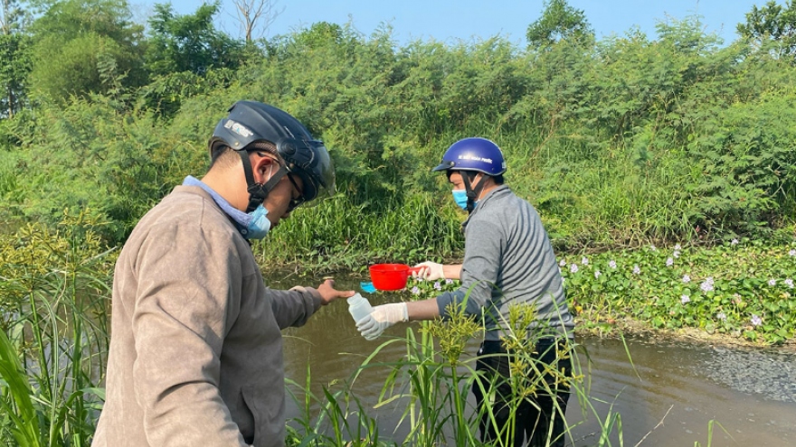 Phạt một doanh nghiệp ở Quảng Ngãi 330 triệu đồng vì xả thải ra môi trường