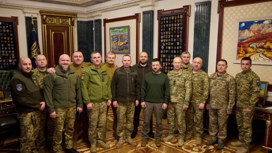 Ông Zelensky tiếp tục "thay máu" dàn lãnh đạo quân sự Ukraine