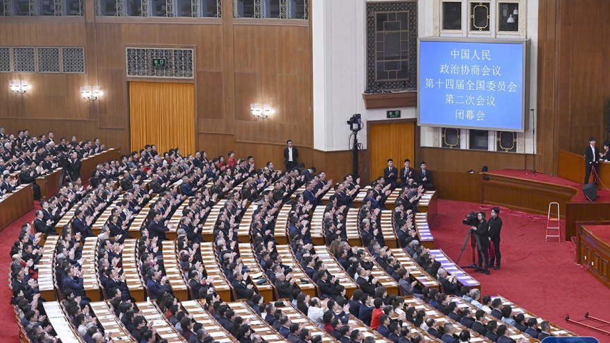 Trung Quốc bế mạc Kỳ họp thứ hai Chính hiệp toàn quốc khóa XIV