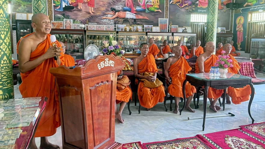 Kim Som Rinh không còn là tu sỹ Phật giáo Nam tông Khmer