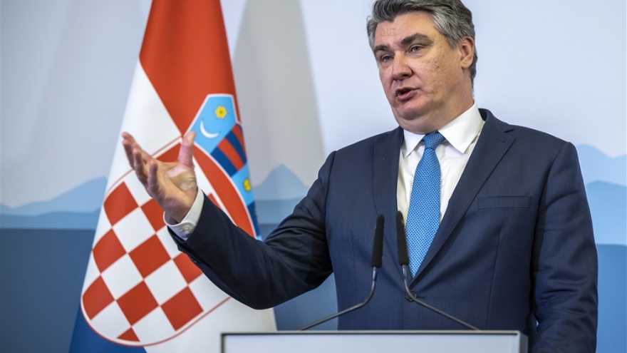 Tổng thống Milanovic sẽ tranh cử thủ tướng Croatia trong nhiệm kỳ tới