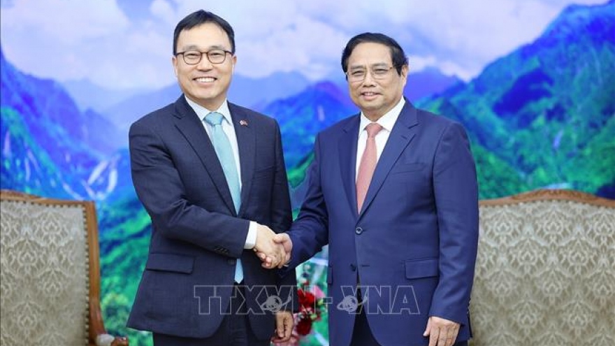 Thủ tướng Phạm Minh Chính tiếp Đại sứ Hàn Quốc tại Việt Nam