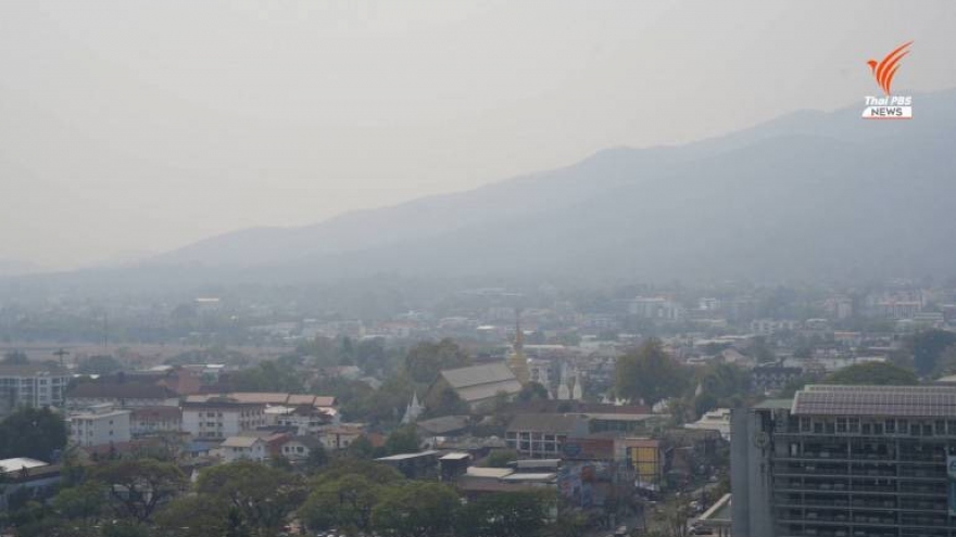 Chiang Mai: Hơn 30.000 người phải điều trị các bệnh liên quan đến bụi mịn PM2.5