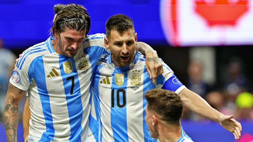 Kết quả Copa America 2024 hôm nay 21/6: Messi giúp Argentina hạ đẹp Canada
