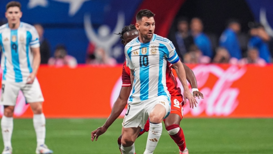 Messi ghi dấu ấn trong trận khai mạc Copa America 2024