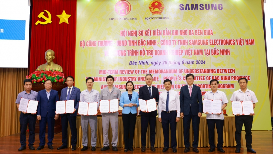 Samsung Việt Nam sơ kết 3 năm triển khai dự án hỗ trợ doanh nghiệp tỉnh Bắc Ninh