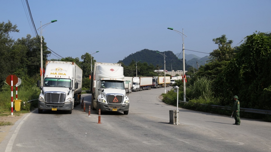 Xuất khẩu nông sản tăng mạnh qua các cửa khẩu tại Lạng Sơn