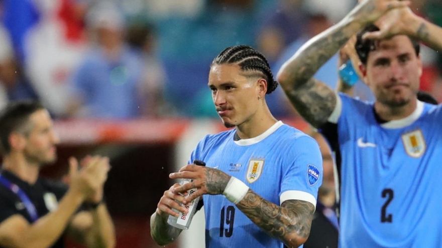 Kết quả Copa America 2024 hôm nay 24/6: Darwin Nunez giúp Uruguay thắng đậm