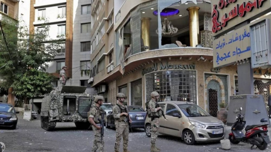 Một số đối tượng nổ súng vào Đại sứ quán Mỹ ở Lebanon