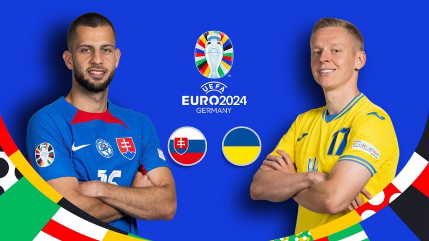Xem trực tiếp trận Slovakia vs Ukraine EURO 2024 ở đâu?