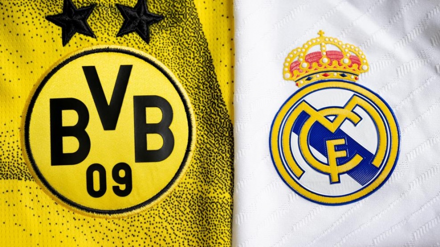 Trực tiếp Dortmund vs Real Madrid: Chung kết Cúp C1 châu Âu