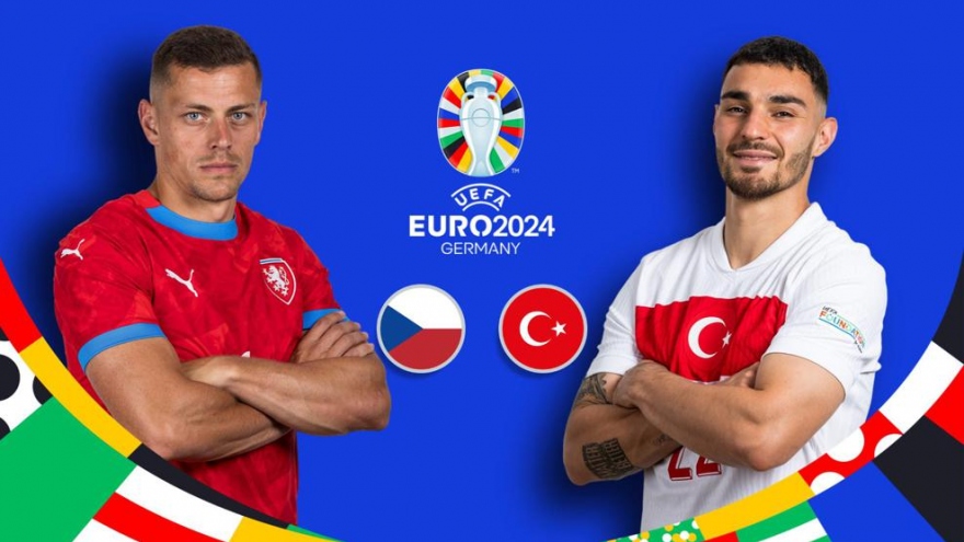 Xem trực tiếp CH Séc vs Thổ Nhĩ Kỳ tại EURO 2024 ở đâu?